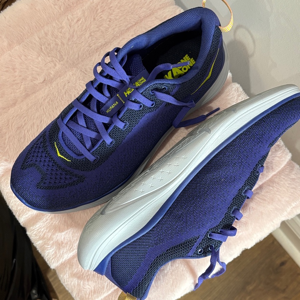 Hoka One One Blue Athletic Shoes